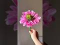 How to Make a Dahlia flower | DIY Blue Dahlia Tutorial #shortsviral #diy #rose #craft#art #rose