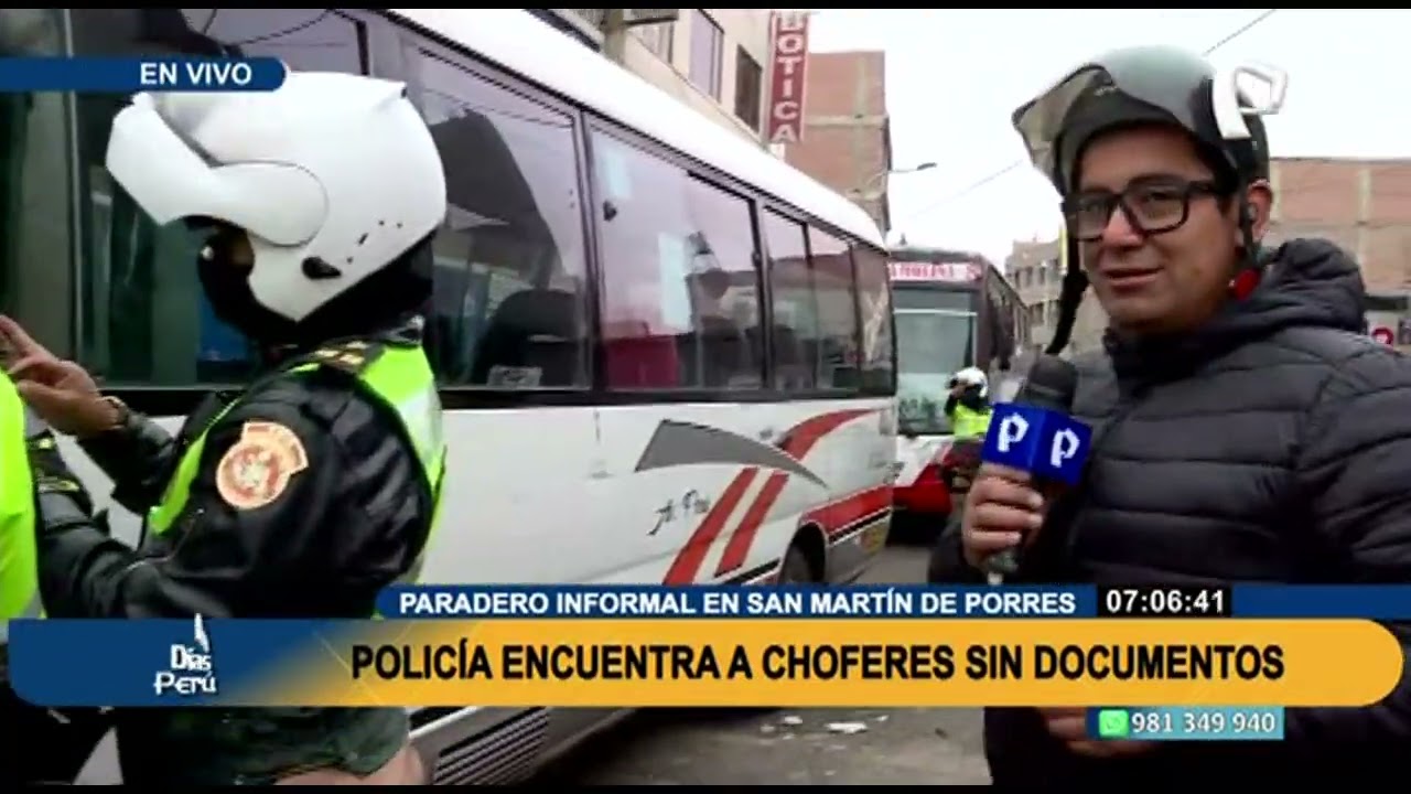 SMP: Se realiza operativo policial contra Cústers “piratas”