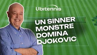 A monstrous Sinner dominates Djokovic. Will it be the same against Zverev?❓
