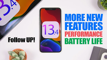 iOS 13.4 Follow Up - More NEW Features, Performance & Battery Life !