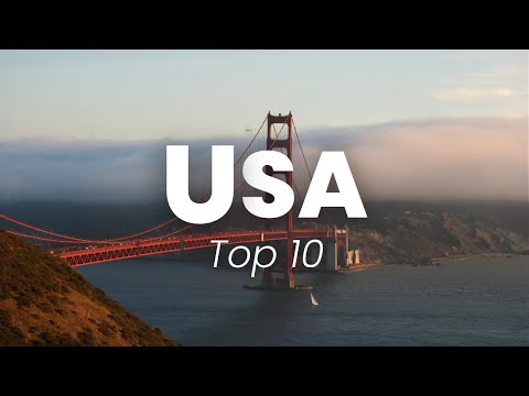 10 Best Places To Visit In The USA - Travel Video