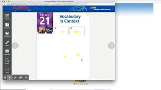 Instructions for How to Access 5th Grade Journeys Text