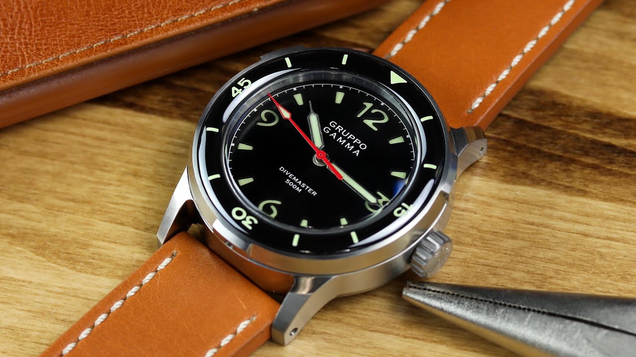 [レア&美品】Gruppo Gamma, DivemasterD-02 Gruppo Gamma Divemaster D-02 Automatic - Review - 12&60