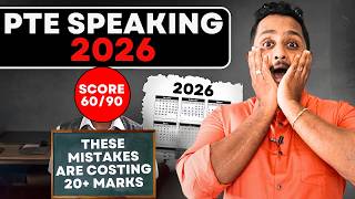 PTE Speaking 2026: This One Mistake Can Cost You 20+ Marks!