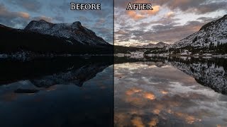 Photoshop Landscape Photos in 5 minutes - Processing Tutorial and Workflow screenshot 3
