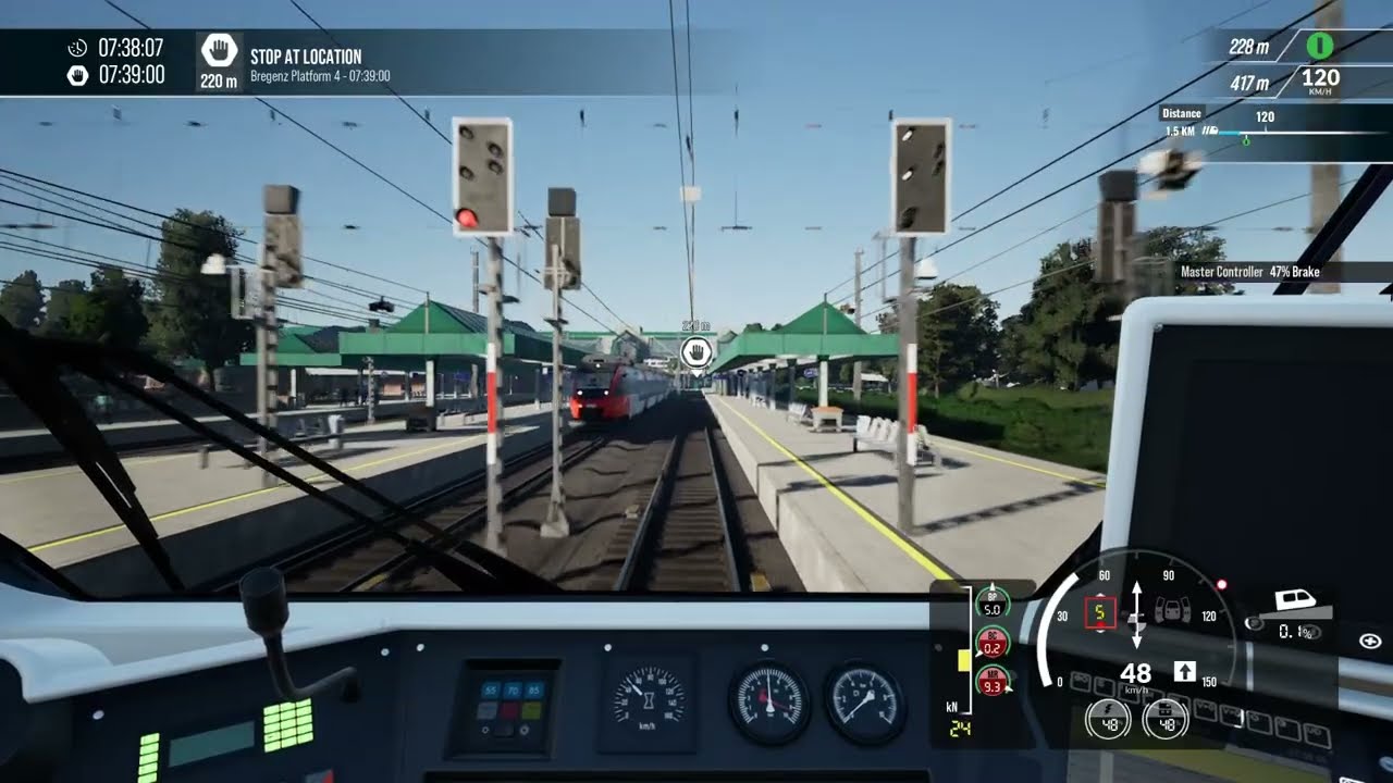 TSW5 REX1 5557 Lindau Hbf   Feldkirch