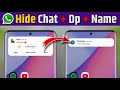How To Hide WhatsApp Notification On Home Screen &amp; Lock Screen | How To Hide WhatsApp Notification