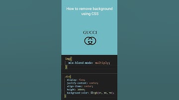 How to remove background using CSS #css #html #devdojo #coding