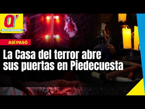 La Casa del terror abre sus puertas en Piedecuesta