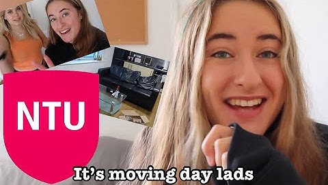 MOVING TO UNIVERSITY | NOTTINGHAM TRENT UNI 2021