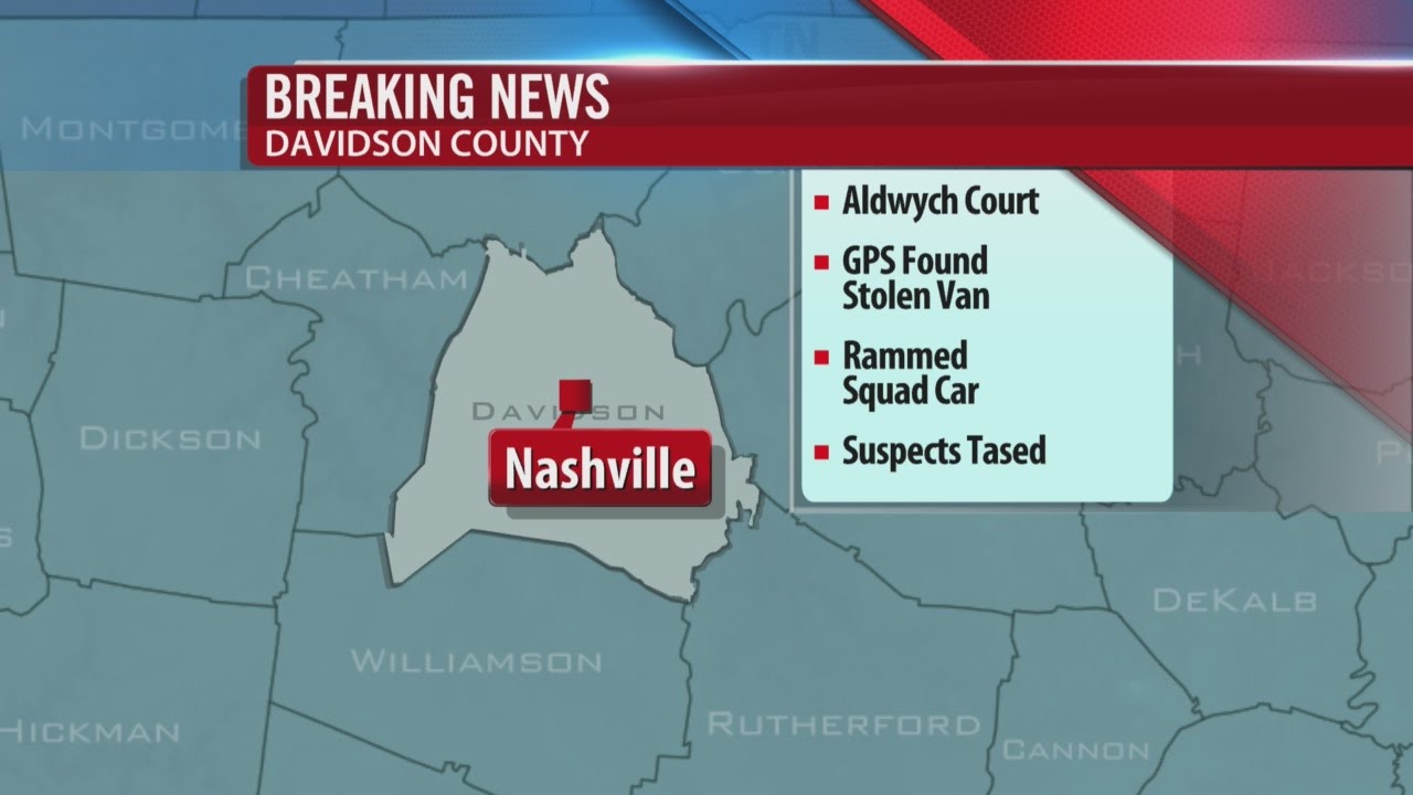 Alleged Thieves Ram Police Cruiser In Stolen Car