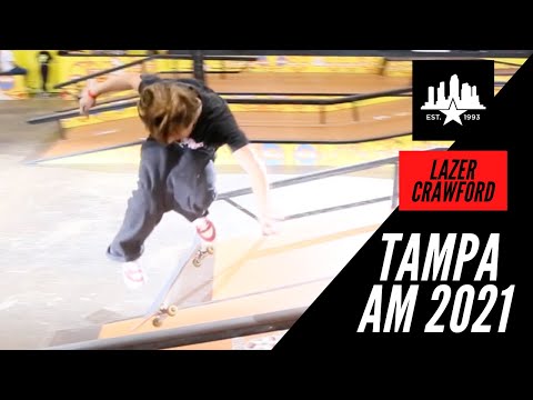 HARDFLIP BACK LIP FULL SPEED LAZER CRAWFORD TAMPA AM 2021 FINALS