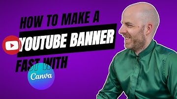 How to Make a YouTube Banner with Canva | Easy Canva YouTube Banner Tutorial 2024