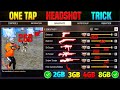New One Tap Headshot Trick + Setting 😈 [ M1014 + M1887 ] New Headshot Setting Free Fire