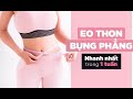 Bụng phẳng lì, eo thon gọn sau 1 tuần chỉ với bài tập cực kỳ đơn giản này thôi