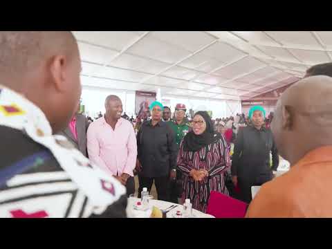 RAIS DKT SAMIA AKUTANA NA MACHIFU WA TANZANIA