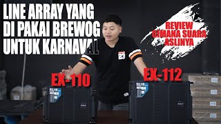 Line Array Coaxial Andalan Yang Dipakai Tim Brewog Karnaval Ex110 Ex112 Terbukti Kualitasnya
