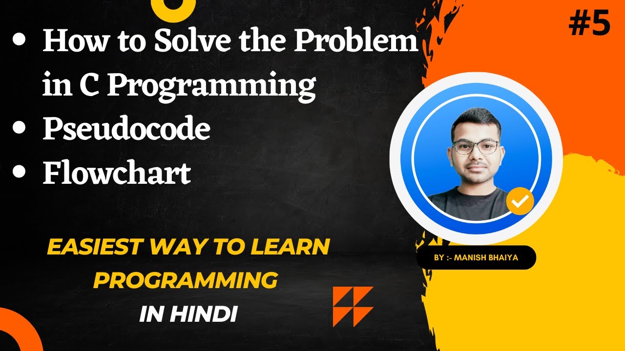 How To Solve C Programming Questions || Pseudo Code||Flowchart ||C ...