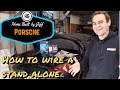 How to wire in a stand alone ECU - Porsche 986 Boxster V8 engine swap track car build 12