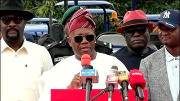 "PDP wordt in stukken gehakt" - Akpabio bespot PDP en hekelt voormalig gouverneur van Edo, Godwin...