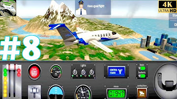 Airolane Pro Flight Simulator I Mission - 8 WALKTHROUGH GAMEPLAY I iOS, Android Game
