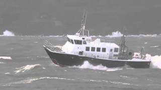 Wildcat 60 rough weather sea trials