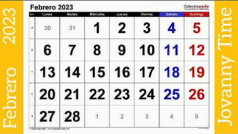 ¿Cuántos días tuvo febrero 2023?