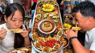 The 1.2-Meter Seafood Challenge! 🦞 Giant $68 Platter in Xi'an | Incredible Chinese Street Food