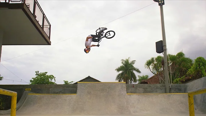 Daniel Wedemeijer Surfs Concrete on Bali