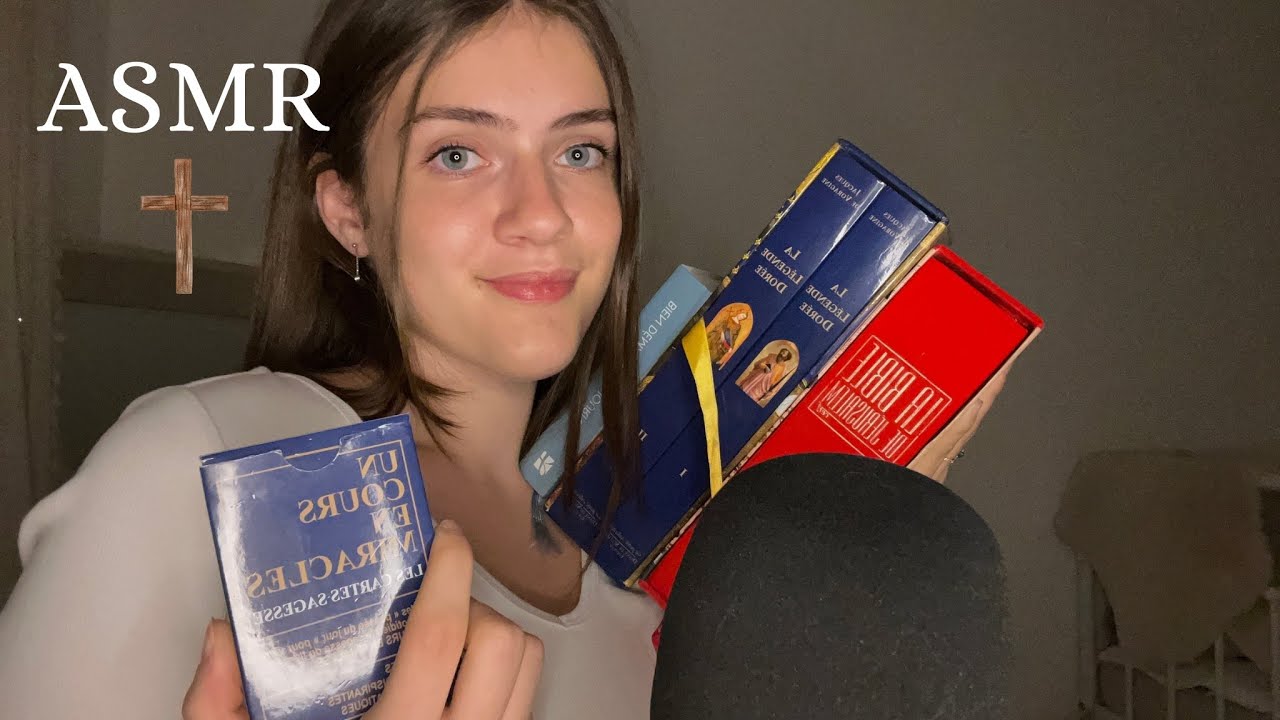 ASMR/ Mes livres chrétiens 📖🕊️