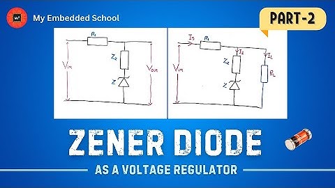 Zener Diode as Voltage Regulator #zenerdiode #diode