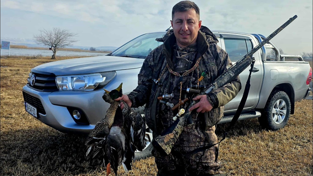 იხვზე ნადირობა და 20 მონადირებული იხვი მეგობრებთან ერთად. #duck #hunting #Georgia