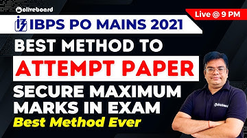Best Method To Attempt IBPS PO Mains Paper and Secure Maximum Marks in Exams || By Lokesh Sir