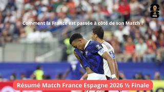France vs Spain 2026 World Cup Highlights - How Did France Blow Their Match?