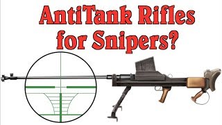 Why Antitank Rifles Were Not Sniper Rifles