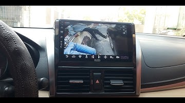 Toyota Vios 2017 Độ Thêm Màn Hình Android Liền Camera 360