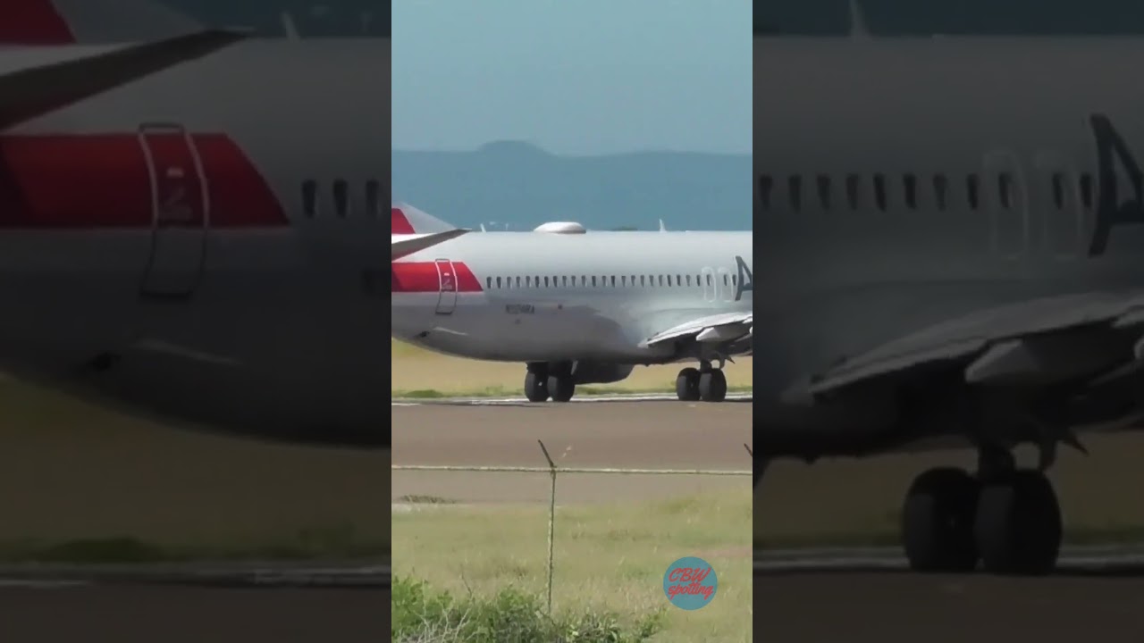 American Airlines | AA1589 | N324RA | Boeing 737 MAX 8 | Kingston, Kin to Miami, MIA