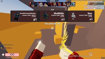 0:21 Matrix Concussion Mania (2 seconds off wr) | Roblox Arsenal