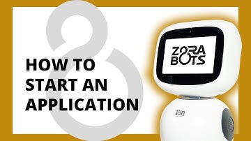 ZBOS by Zorabots: How to start an app