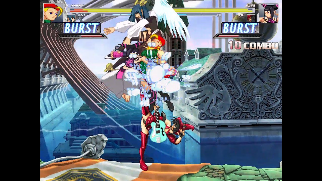 Cammy & Dizzy vs Juri Han & I-no