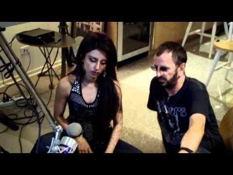 TINA gives The Beatles drummer, Ringo Starr, a "dr...