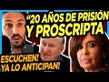 💣 TOGNETTI ALARMADO CON UN ADIO "Escuchen! CFK va a ser condenada y proscripta en su propio gobierno
