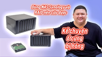 Lầu đầu xài NAS gặp ổ cứng sắp hư, và bài học của mình với Synology Hybrid RAID