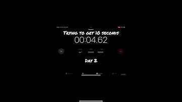 Day 2 of trying to get 10 seconds (sooo close) #timer #clock #viral #¿ #10second #1ksubscribers