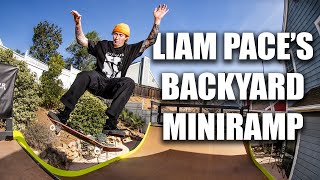 Liam Pace's Backyard Miniramp by Skatelite 2,802 views 1 year ago 1 minute, 34 seconds