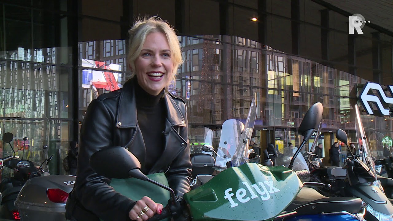 De deelscooter is een succes in Rotterdam