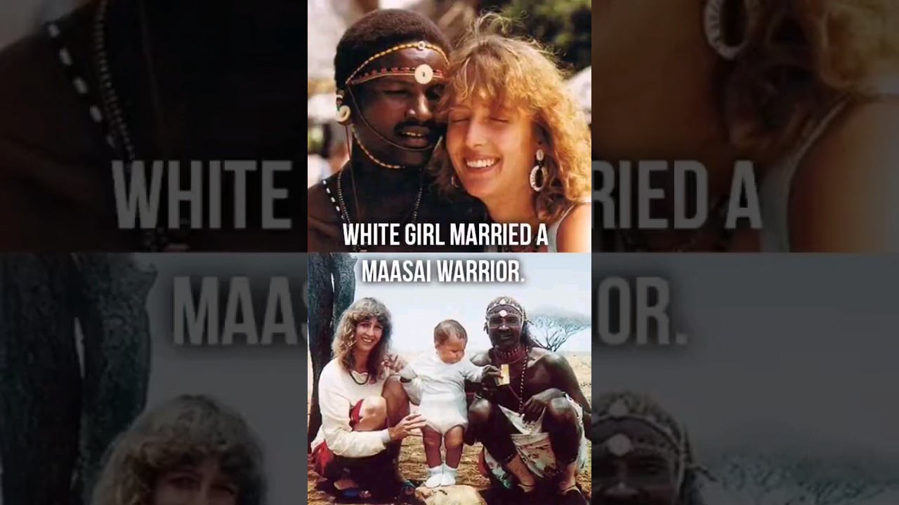 БЕЛАЯ ДЕВУШКА вышла замуж за ВОИНА МАСАИ. Вот их история после 37 лет 
