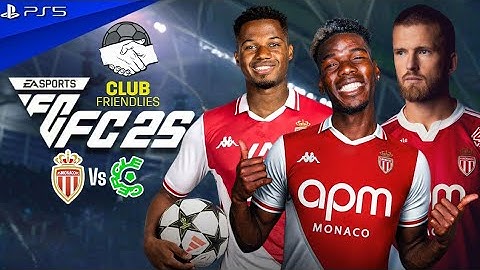 FC 25 Monaco vs Cercle Brugge – Club Friendly 2025 Full Match Highlights ft. Pogba, Fati, Dier| PS5™