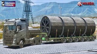 Engine failed ‼️ volvo truck 🔴 Heavy load 🔴Truckers of europe 3 gameplay ultra hd graphics