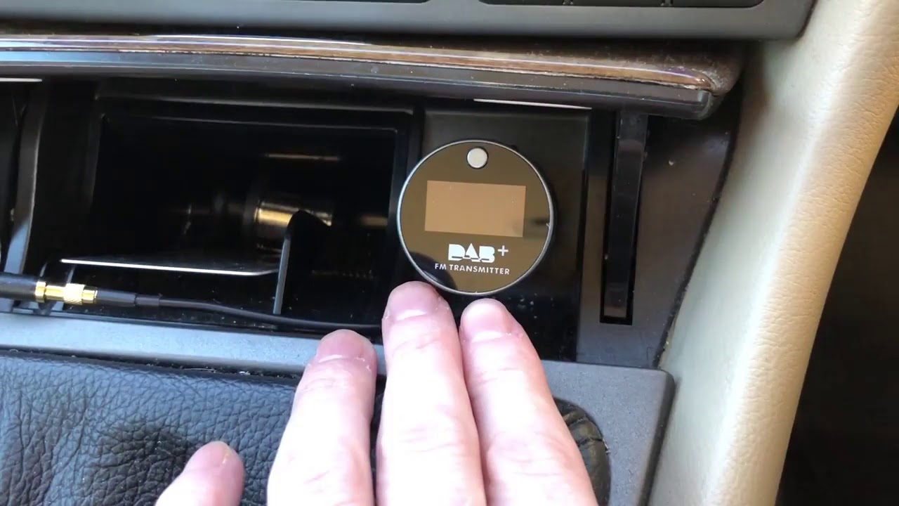 In Car DAB Car Radio Adapter DAB FM Transmitter User Guide YouTube